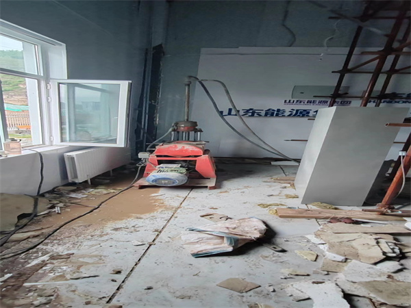 肇州地基基础下沉墙体裂缝加固注浆顶升施工